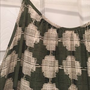 NWOT olive green maxi